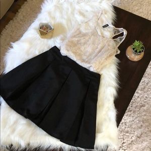 Collective Concepts Pleated Flare Skirt